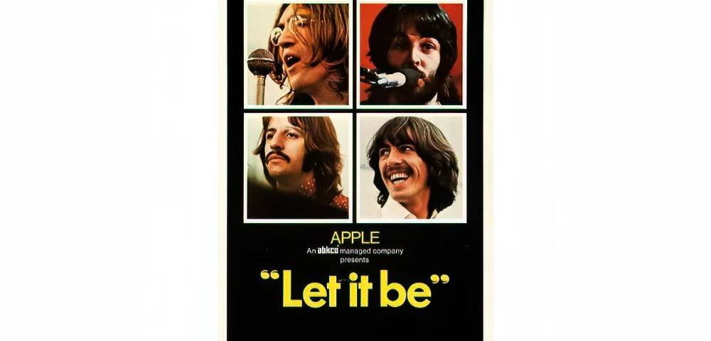 Let It Be film poster 1970