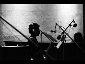 Jimi Hendrix in Studio A.